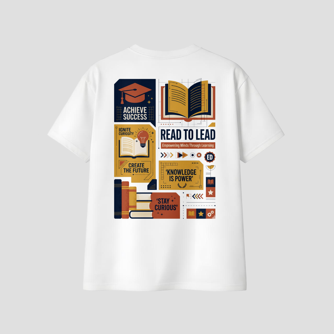 Kaos Distro D-A02 Edukasi Unisex – Premium Cotton Combed | Kaos Motivasi Belajar